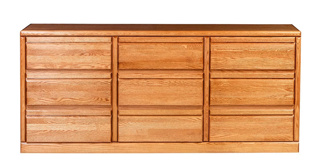 Forest Designs Bullnose 9 Drawer Dresser (72W x 32H x 18D)