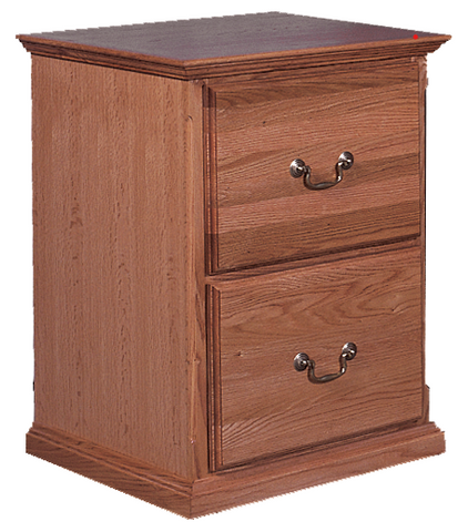 Forest Designs Traditional Oak 2 Drawer File (22W x 30H x 21D)