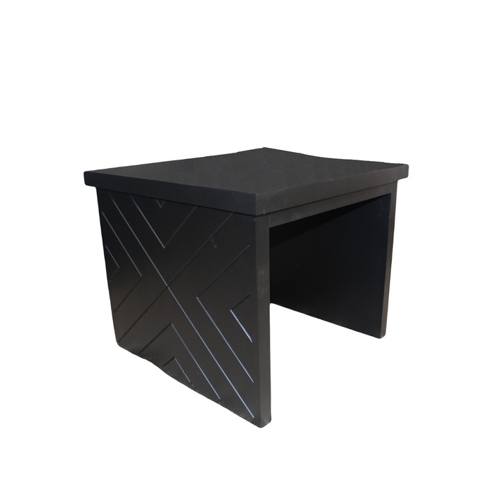 Chevron End Table