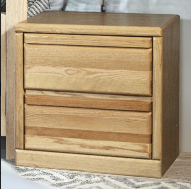 Forest Designs Bullnose 2 Drawer Nightstand (25W x 24H x 18D)