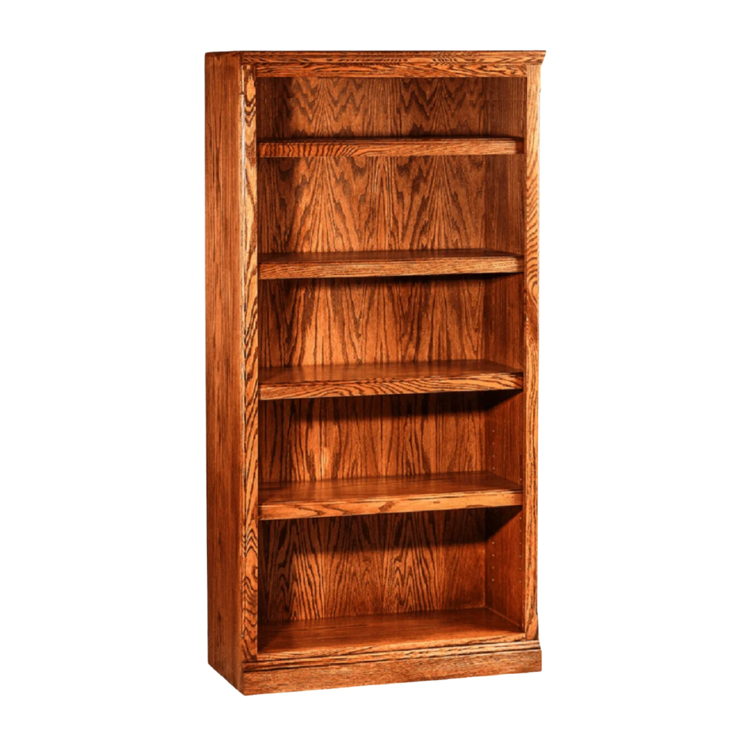 Forest Designs Traditional Bookcase: 30W x 13D x Height of Choice