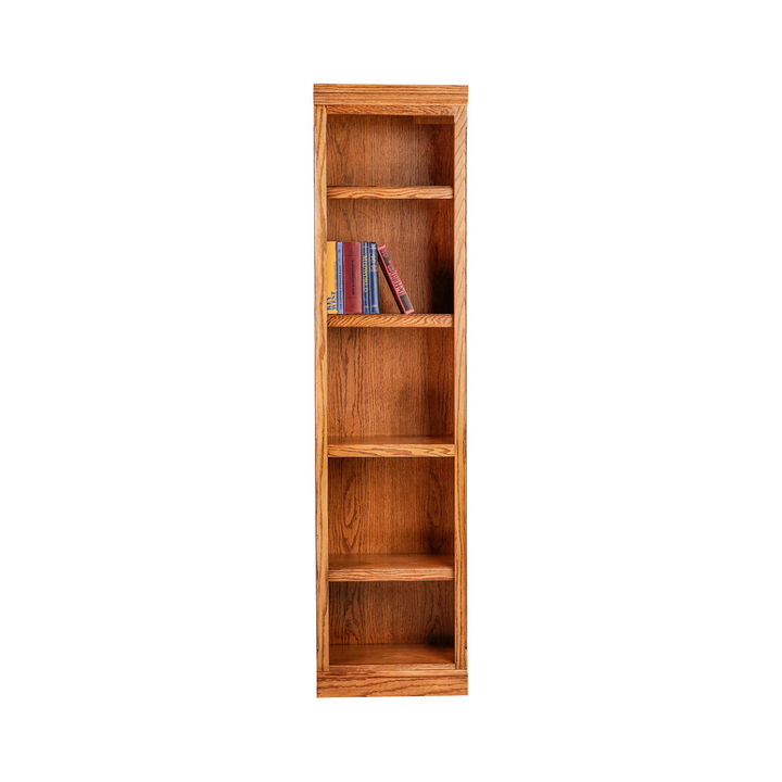 Traditional Bookcase: 18"W x 13"D x Height of Choice