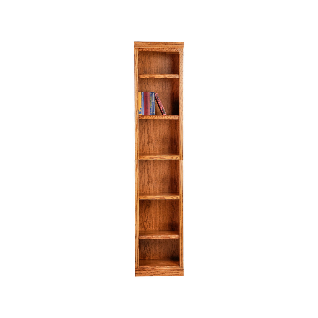 Traditional Bookcase: 18"W x 13"D x Height of Choice