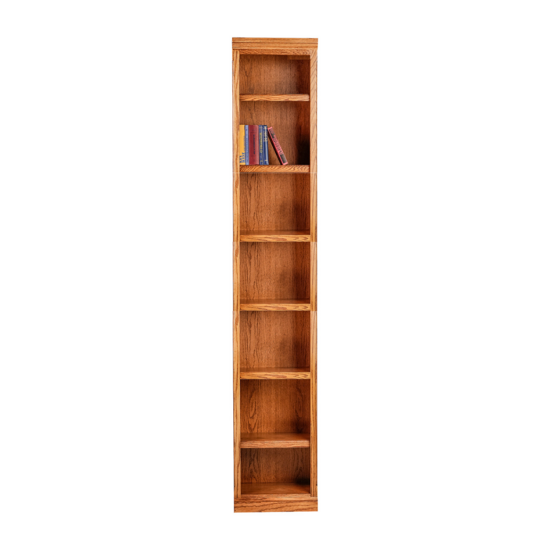 Traditional Bookcase: 18"W x 13"D x Height of Choice