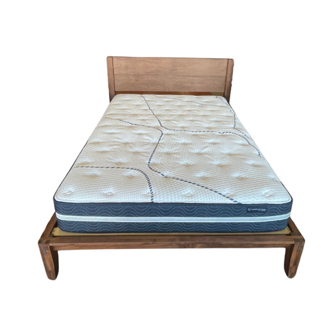 Hozo Pedestal Bed (Base and Headboard)