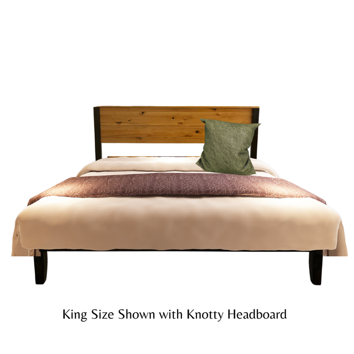 Hozo Pedestal Bed (Base and Headboard)