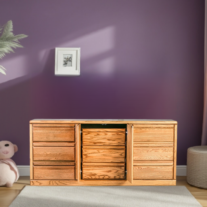 Bullnose 9 Drawer Dresser