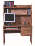 Forest Designs Bullnose Computer Desk ONLY (Hutch $369): 44W x 30H x 18D