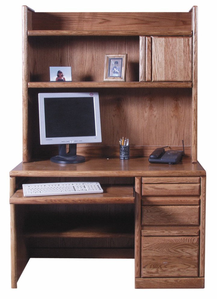Forest Designs Bullnose Hutch ONLY (Desk $1049): 48W x 42H x 13D