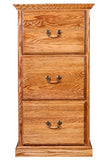 Forest Designs Traditional 3 Drawer File (22W x 43H x 21D)