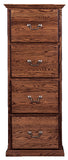Forest Designs Traditional 4 Drawer File Cabinet (22W x 56H x 21D)