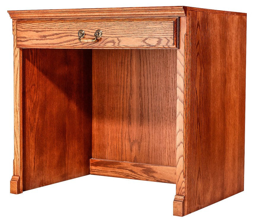 Forest Designs Traditional Oak Desk (32W x 30H x 24D)