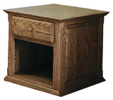 Forest Designs Traditional End Table w/Raised Panel Sides: 20W x 25H x 24D