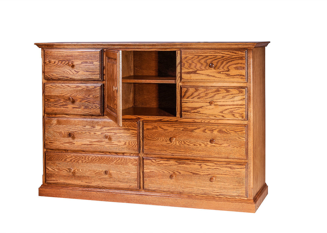 Forest Designs Cottage Oak Entertainment Chest: 60W x 41H x 18D