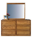 Forest Designs Bullnose 6 Drawer Dresser (60W x 32H x 18D)