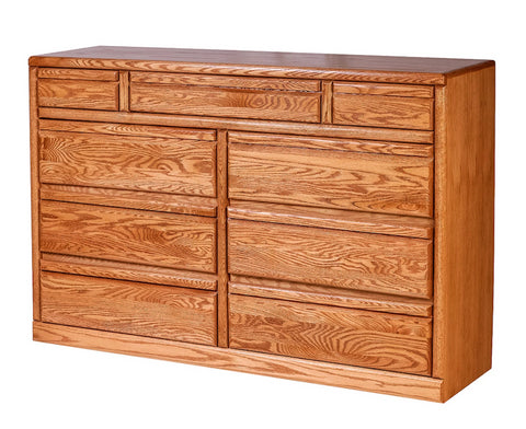 Forest Designs Bullnose 9 Drawer Dresser (60W x 40H x 18D)
