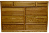 Forest Designs Bullnose 11 Drawer Dresser (60W x 48H x 18D)