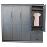 Vertical Wallbed with Wardrobe Pier