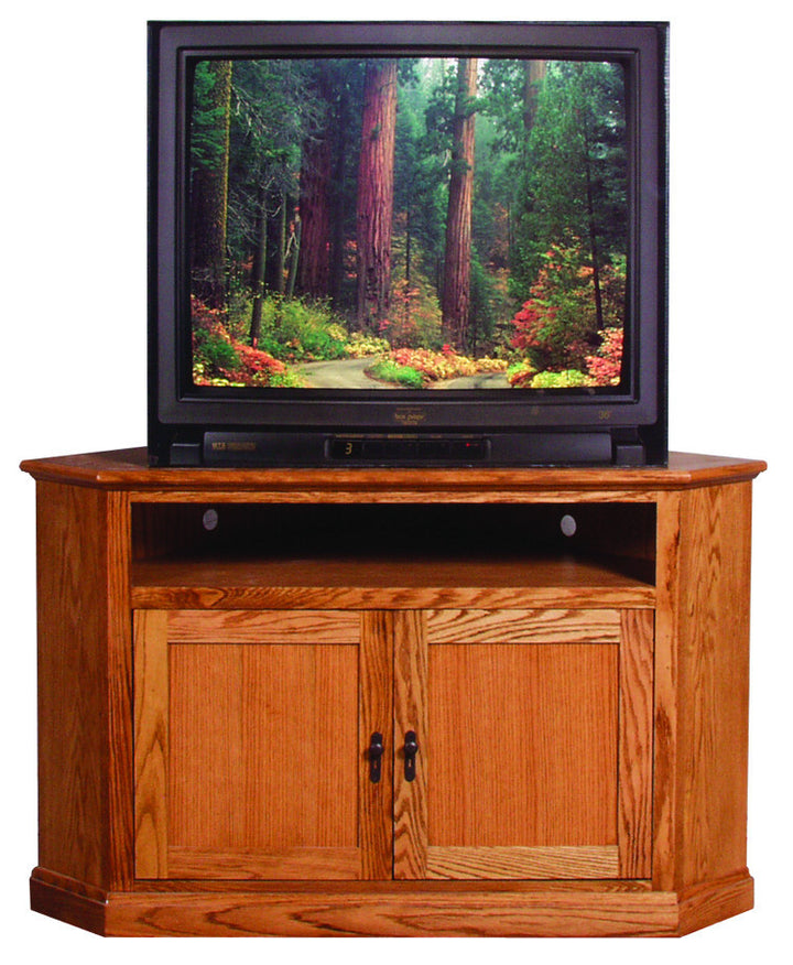 Forest Designs Mission Corner TV Stand: 51W x 32H x 32D