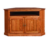Forest Designs Traditional Large Corner TV Stand: 63W x 32H x 32D