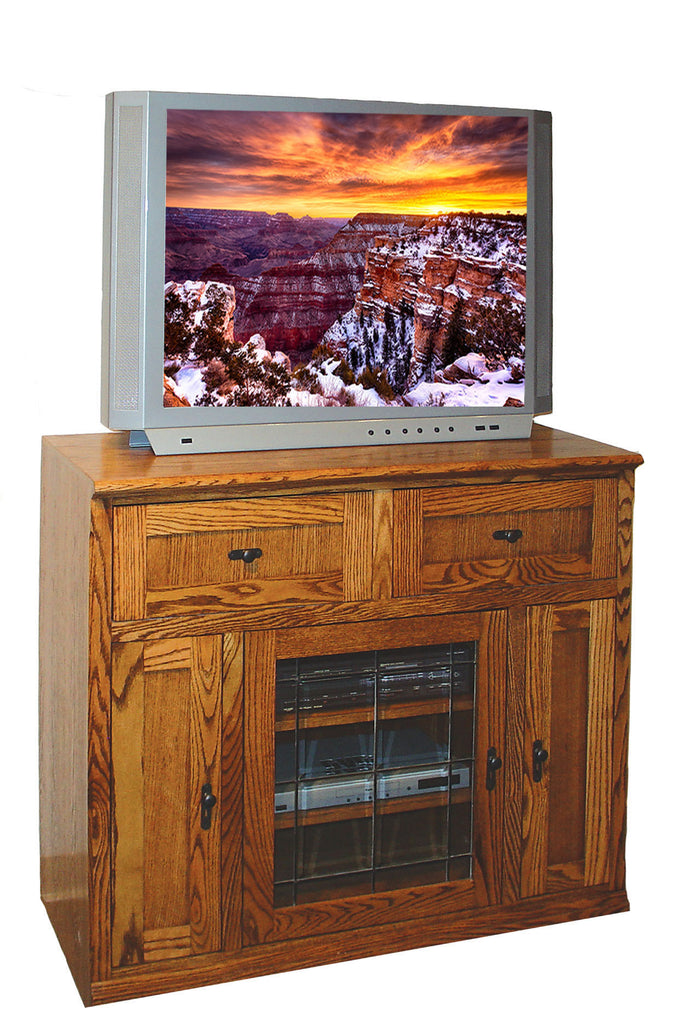 Forest Designs Mission TV Stand: 43W x 40H x 18D