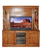 Forest Designs Traditional Oak TV Stand & Hutch
