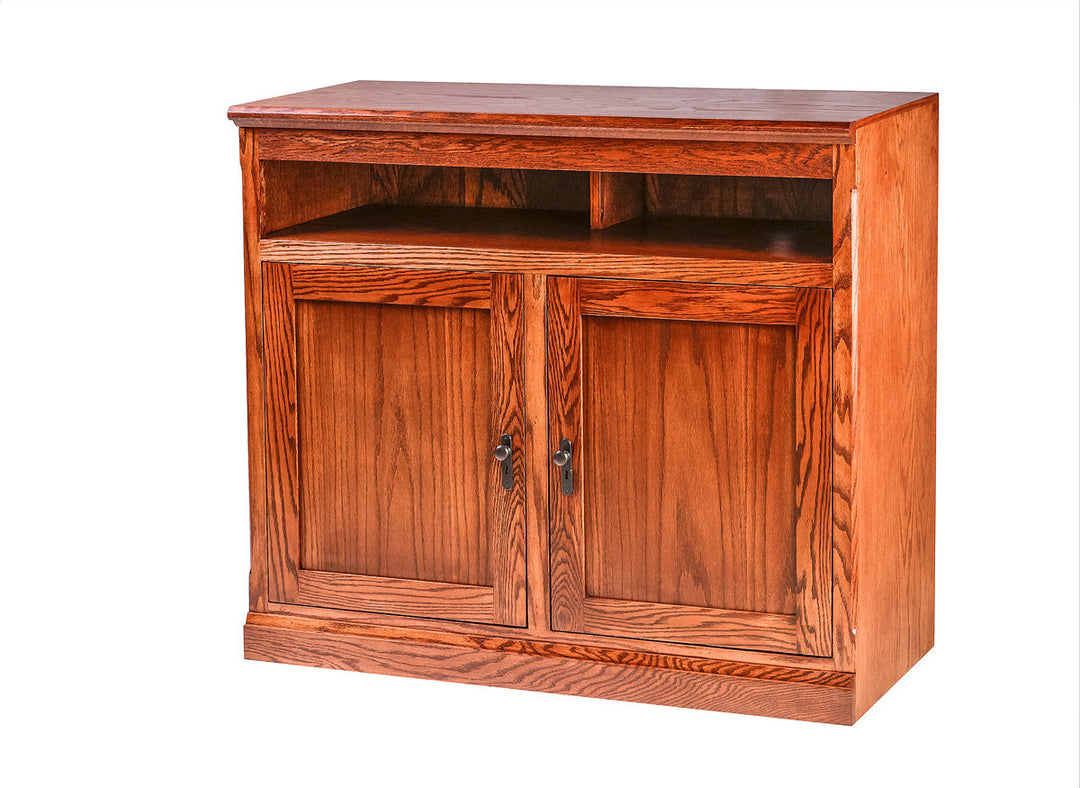 Forest Designs Mission Oak TV Cart:42W x 36H