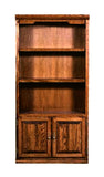 Forest Designs Traditional Bookcase w/Lower Doors (36W x 13D x Height of Choice)