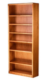 Forest Designs Bullnose Bookcase: 36W x 13D x Height of Choice