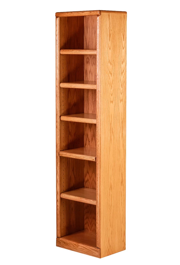 Forest Designs Bullnose Bookcase (18W x 13D x Height of Choice)