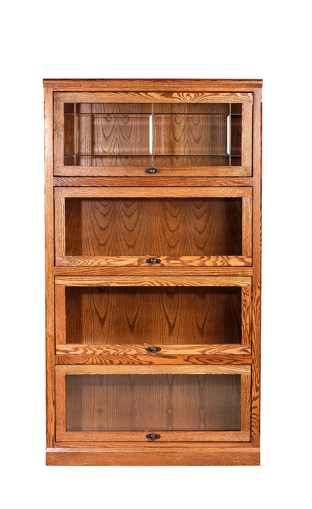 Forest Designs Mission Lawyer Bookcase (36W x 13D x Height of Choice)