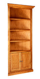 Forest Designs Mission Corner Bookcase: 27 x 27 x Height of Choice