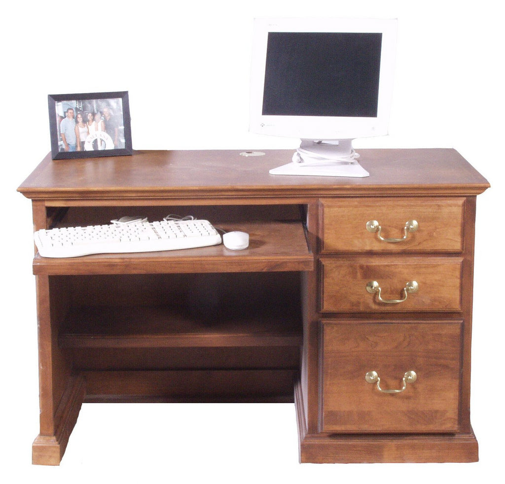 Forest Designs Traditional Desk w/Keyboard Pullout (48W x 30H x 24D)
