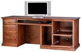 Forest Designs Traditional Alder Computer Desk (78W x 30H x 28D)