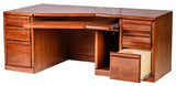 Forest Designs Bullnose Alder Angled Computer Desk (72W x 29H x 35D)