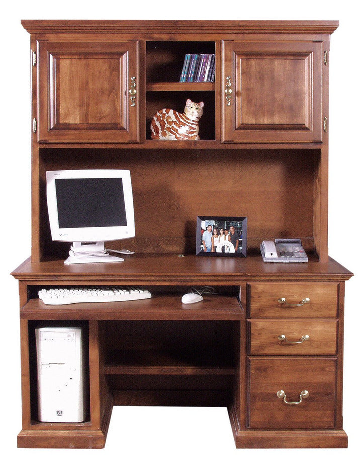 Forest Designs Traditional Alder Desk + Hutch (Desk only $1507 / Hutch only $1027)