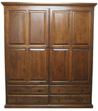 Forest Designs Traditional Wardrobe (60W x 72H x 21D)