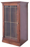 Forest Designs Traditional Audio Tower w/ Plain Glass 25W x 45H x 18D
