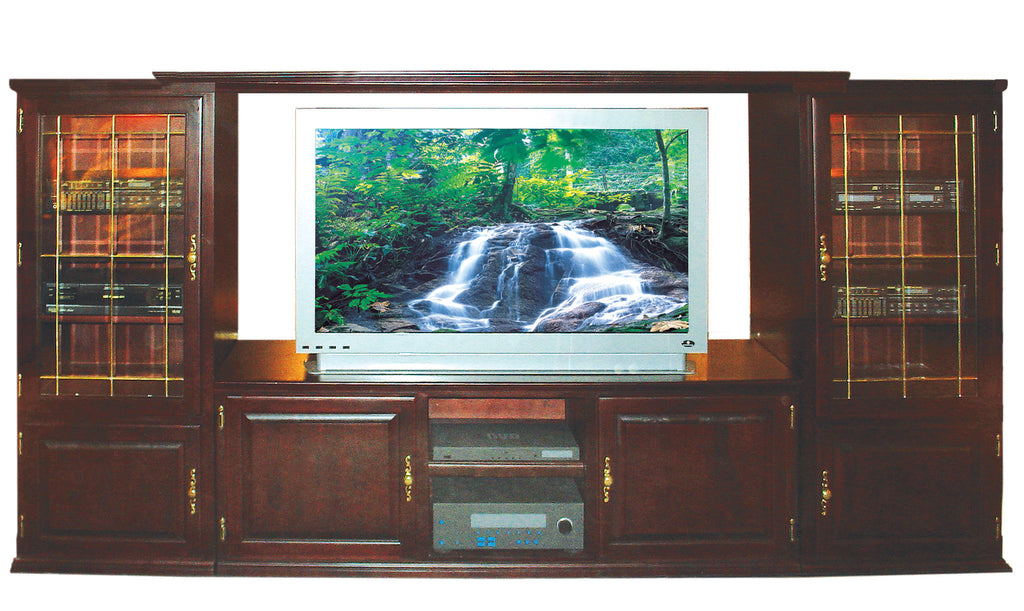 Forest Designs Traditional Three Piece Wall & TV Stand