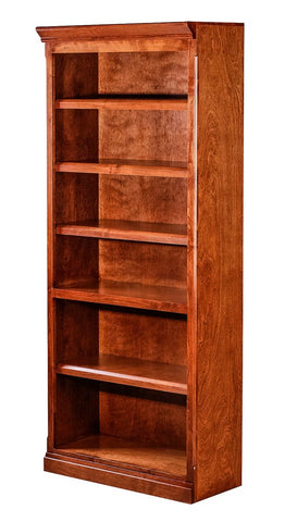 Forest Designs Mission Alder Bookcase: 30W x 13D x Height of Choice
