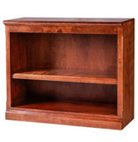 Forest Designs Mission Alder Bookcase: 36W x 13D x Height of Choice