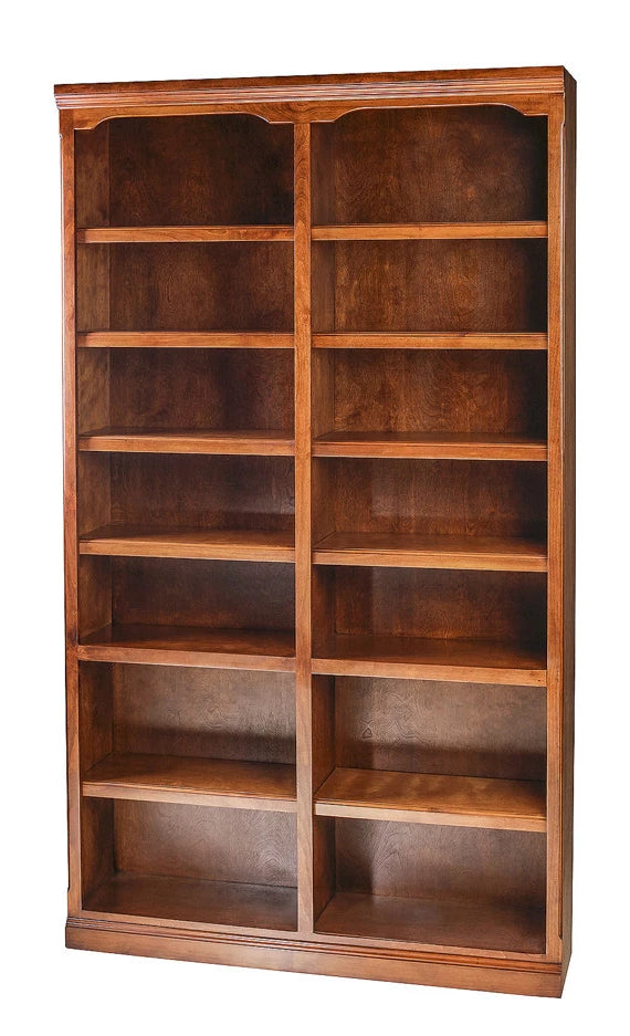 Forest Designs Traditional Bookcase (48W x 13D x Height of Choice)